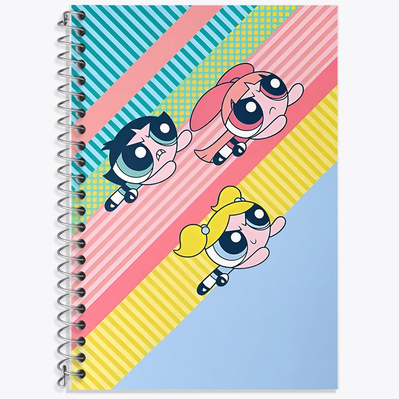 دفتر نت موسیقی 50 برگ خندالو طرح پاورپاف گرلز (The Powerpuff Girls) کد F12051