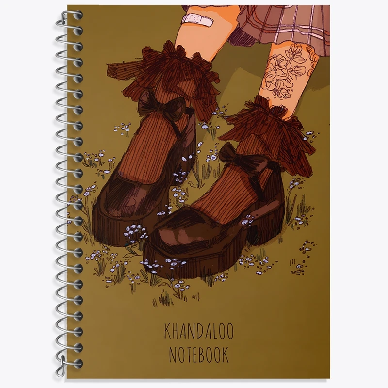 دفتر لغت 50 برگ خندالو طرح فانتزی کد N8906