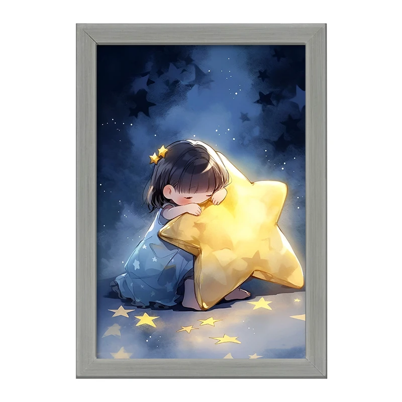 تابلو خندالو طرح رویای دخترانه کد F10997