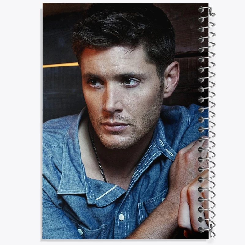 دفتر طراحی 50 برگ خندالو طرح دین وینچستر سریال سوپرنچرال Supernatural کد 24514