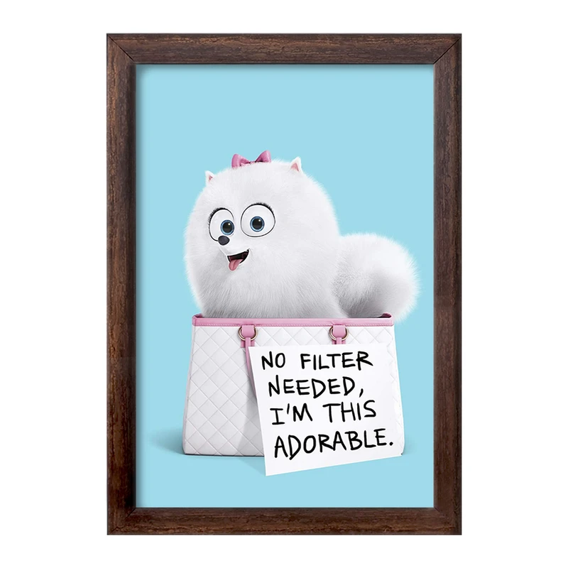 تابلو خندالو طرح زندگی پنهان حیوانات خانگی The Secret Life of Pets  کد 10673