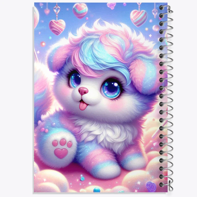 دفتر مشق 100 برگ خندالو طرح سگ کیوت کد N7727