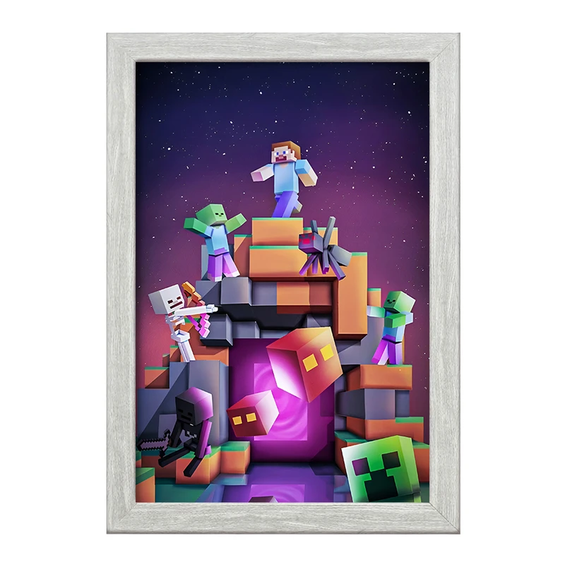 تابلو خندالو طرح ماینکرافت (Minecraft) کد F3517