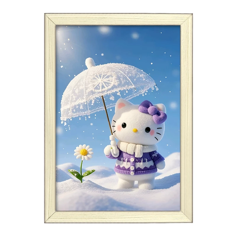تابلو خندالو طرح هلو کیتی کد F10308