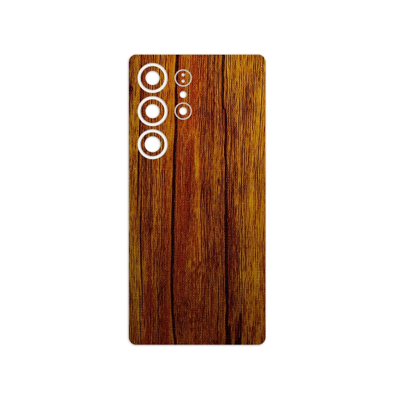 برچسب پوششی ماهوت مدل Orange-Wood مناسب برای گوشی موبایل سامسونگ Galaxy S25 Ultra