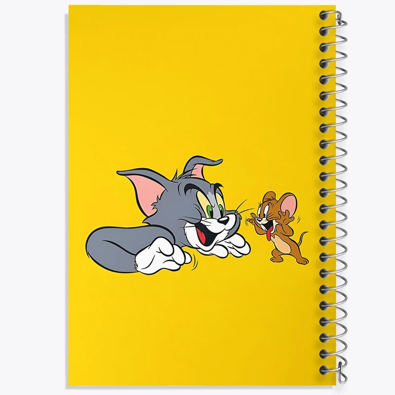 دفتر طراحی 50 برگ خندالو طرح تام و جری (Tom And Jerry) کد N2489