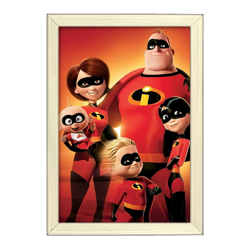 تابلو خندالو طرح شگفت انگیزان The Incredibles  کد 1841