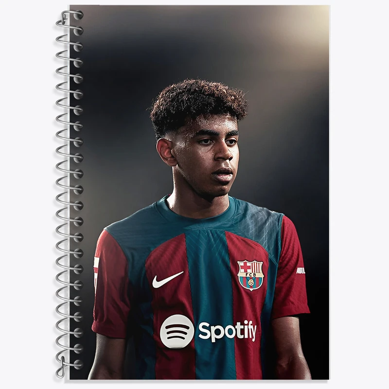 دفتر نت موسیقی 50 برگ خندالو طرح لامین یامال (Lamine Yamal) کد F14306