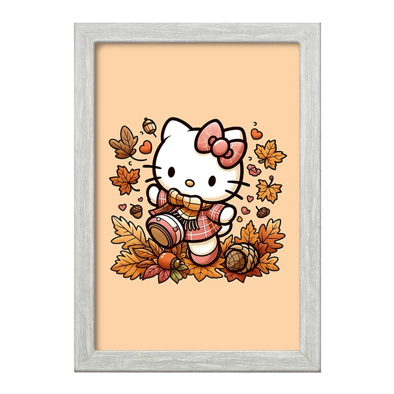 تابلو خندالو طرح هلو کیتی (Hello Kitty) کد F6142