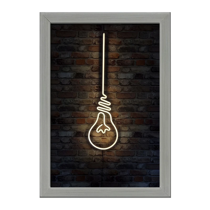 تابلو خندالو طرح چراغ کد F12571