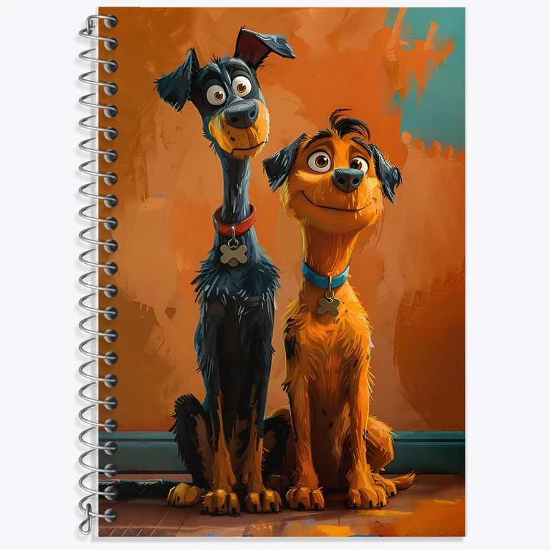 دفتر لغت 50 برگ خندالو طرح سگ های بامزه کد F11821