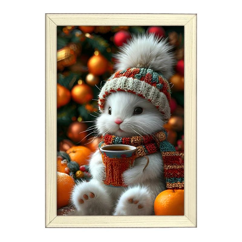 تابلو خندالو طرح خرگوش کیوت کد F9476