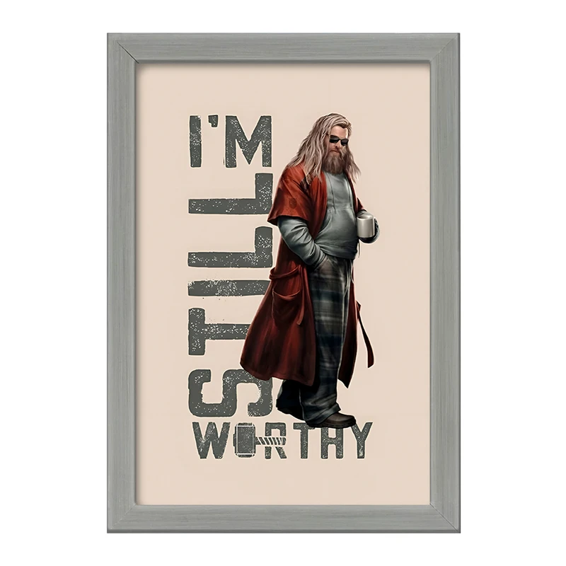 تابلو خندالو طرح ثور مارول (Marvel) کد F10512