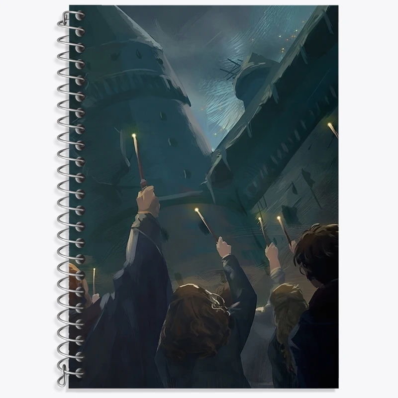 دفتر لغت 50 برگ خندالو طرح هری پاتر (Harry Potter) کد F4444