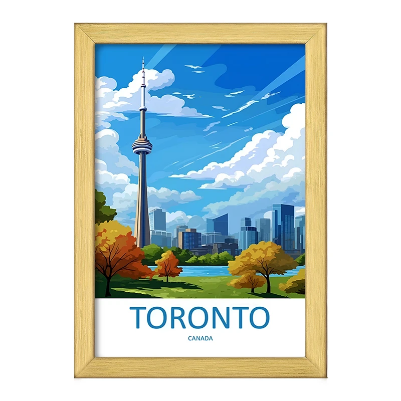 تابلو خندالو طرح تورنتو (Toronto) کد F6309