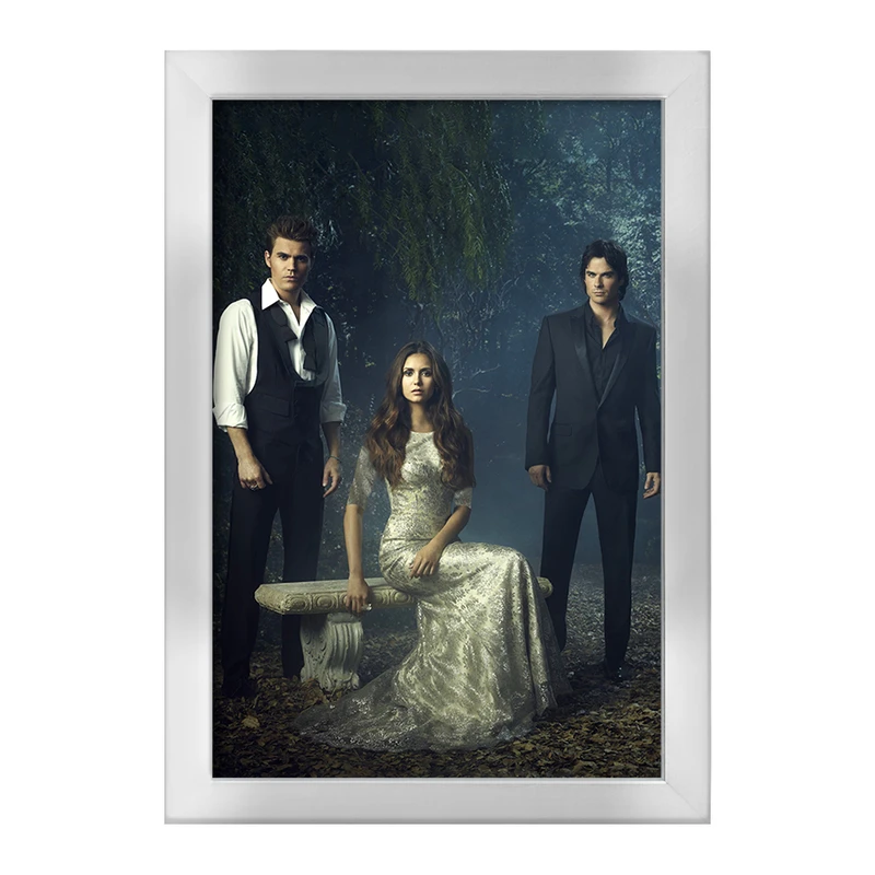 تابلو خندالو طرح استفان و الینا و دیمون خاطرات یک خون آشام The Vampire Diaries  کد 20266