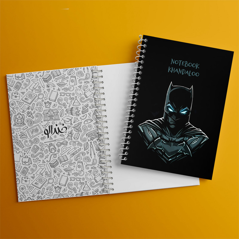 دفتر نقاشی 50 برگ خندالو طرح بتمن (Batman) کد N7670
