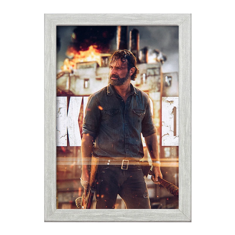 تابلو خندالو طرح ریک مردگان متحرک کد F256