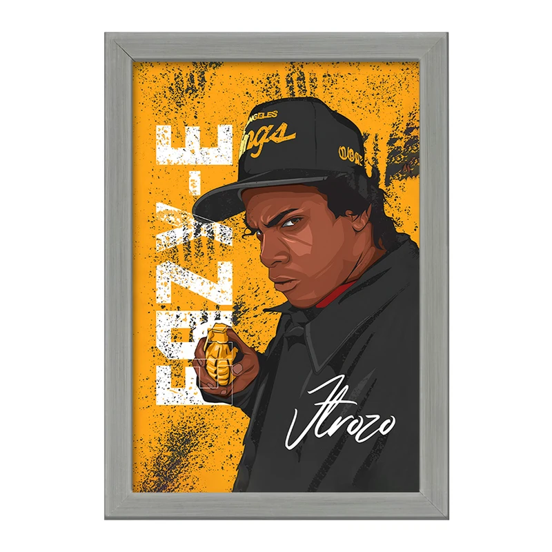 تابلو خندالو طرح ایزی ای (Eazy-E) کد F4636