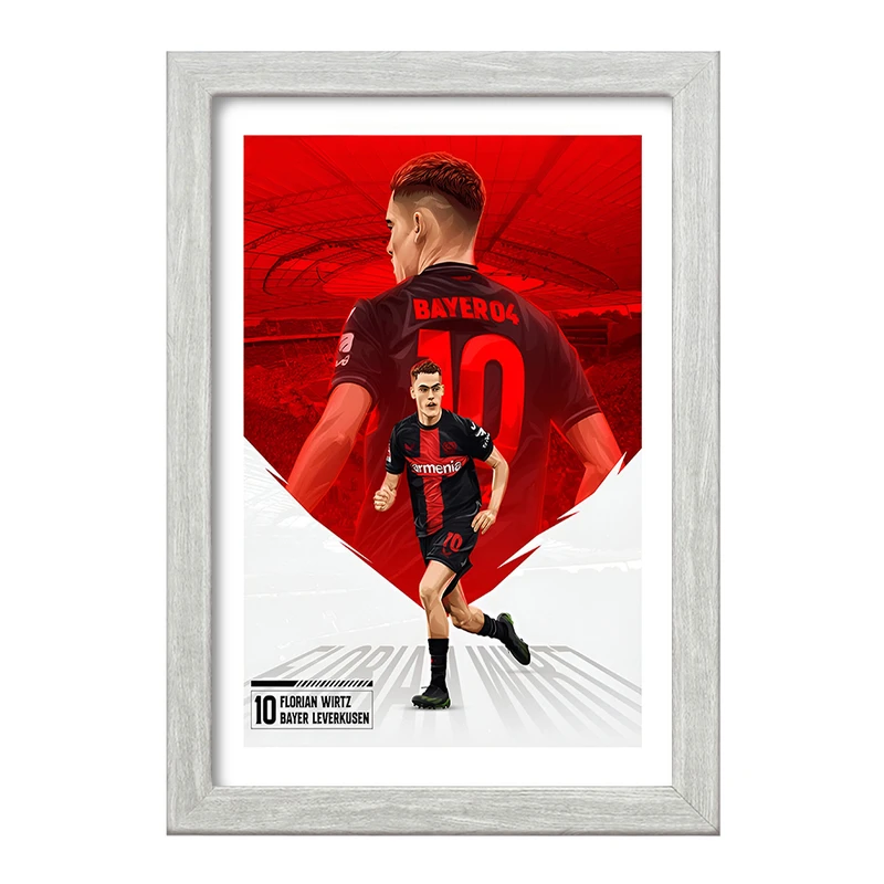 تابلو خندالو طرح فلوریان ویرتز (Florian Wirtz) کد F14335