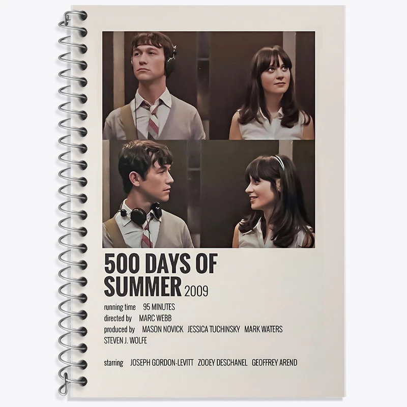 دفتر نت موسیقی 50 برگ خندالو طرح 500 روز از تابستان کد F13303