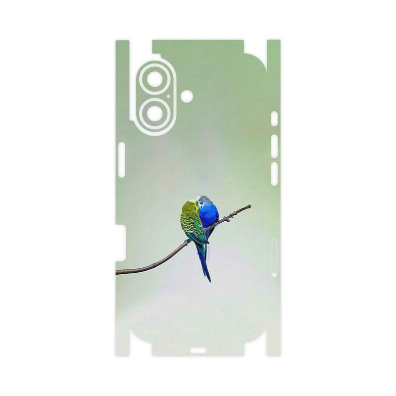 برچسب پوششی ماهوت مدل Lovebird-FullSkin مناسب برای گوشی موبایل اپل iPhone 17