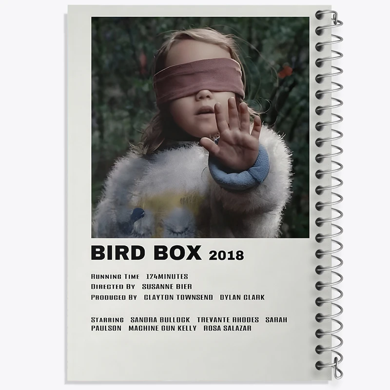 دفتر مشق 100 برگ خندالو طرح جعبه پرنده (Bird Box) کد F13065