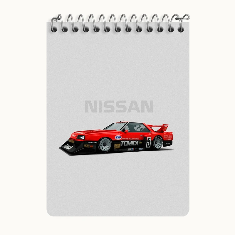 دفتر یادداشت 50 برگ خندالو طرح نیسان (Nissan) کد N7886