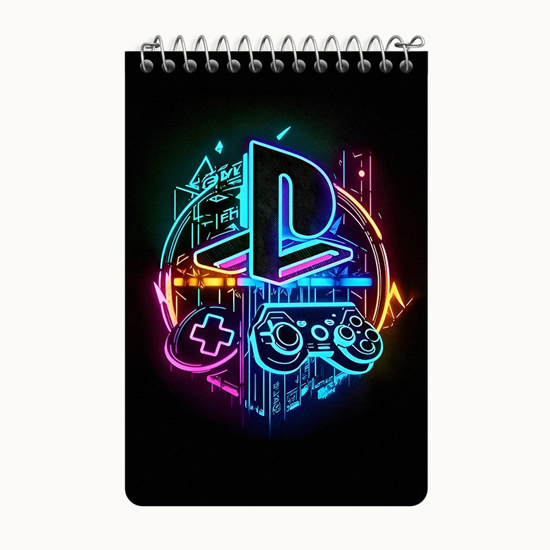 دفتر یادداشت 50 برگ خندالو طرح PS4 کد F12835