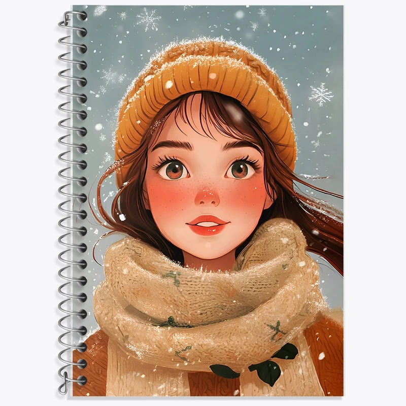 دفتر لغت 50 برگ خندالو طرح دخترانه کد F9871