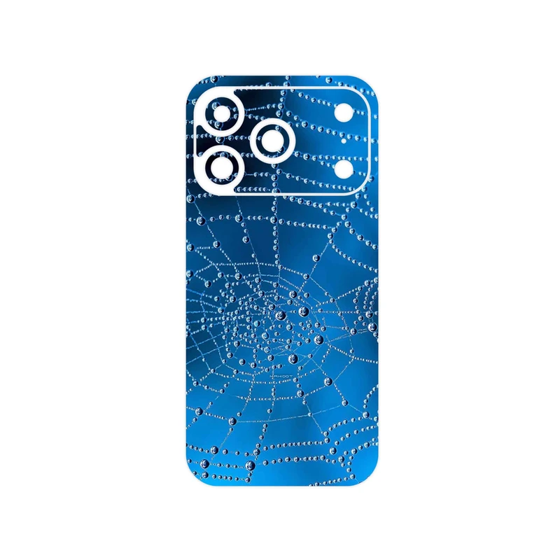 برچسب پوششی ماهوت مدل Spider web مناسب برای گوشی موبایل اپل iPhone 17 Pro