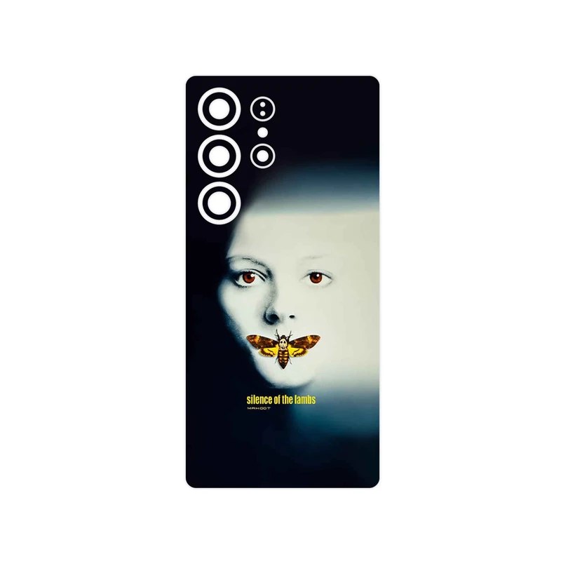 برچسب پوششی ماهوت مدل Silence of the Lambs مناسب برای گوشی موبایل سامسونگ Galaxy S25 Ultra