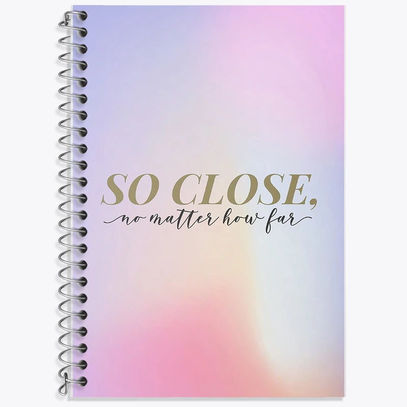 دفتر زبان دوخط 50 برگ خندالو طرح انگیزشی کد F11482