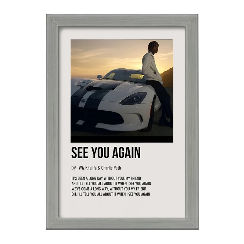 تابلو خندالو طرح آهنگ See You Again کد F13466