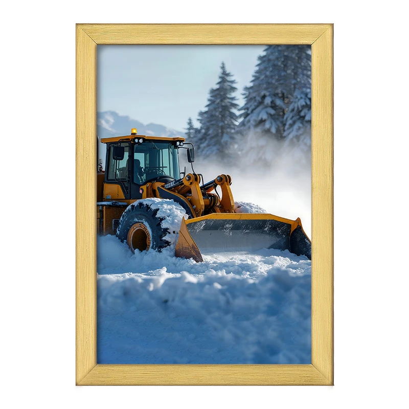 تابلو خندالو طرح بولدوزر (Bulldozer) کد F5230