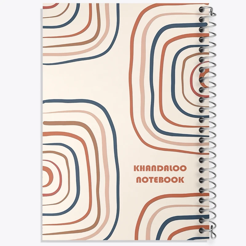 دفتر ژورنال نویسی 50 برگ خندالو مدل نقطه ای طرح مدرن کد N8574