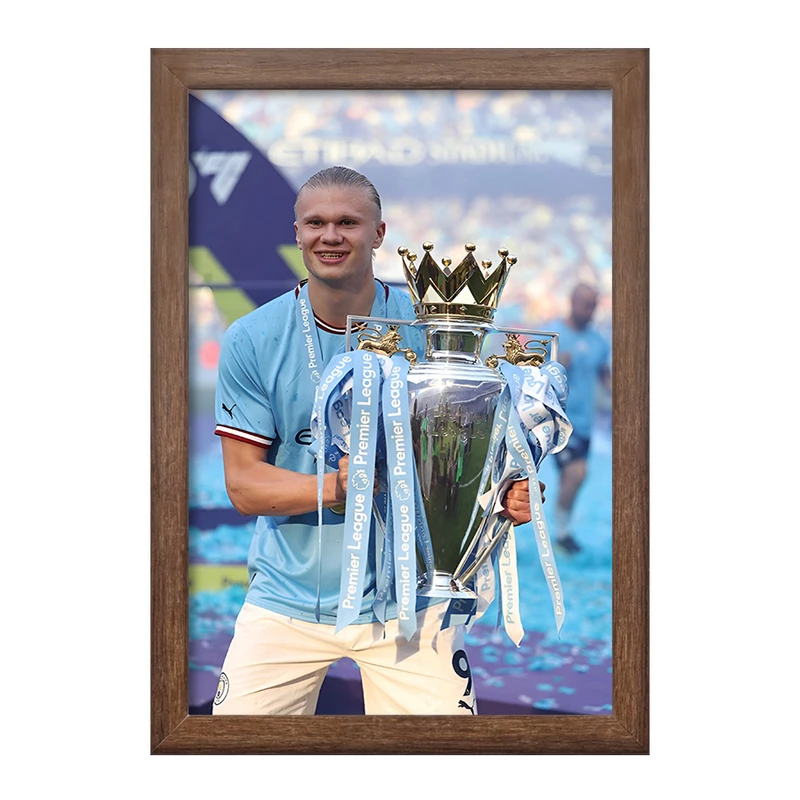 تابلو خندالو طرح ارلینگ هالند (Erling Haaland) کد F14278