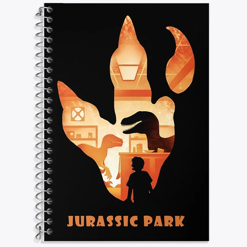 دفتر لغت 50 برگ خندالو طرح ژوراسیک (Jurassic Park) کد F13772