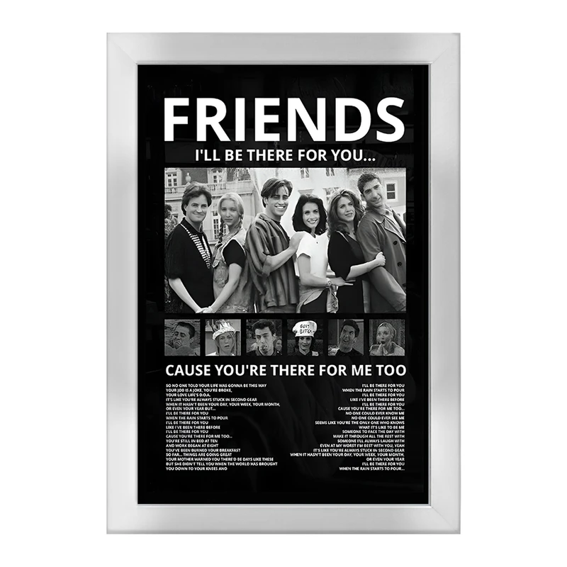 تابلو خندالو طرح فرندز (Friends) کد F13504