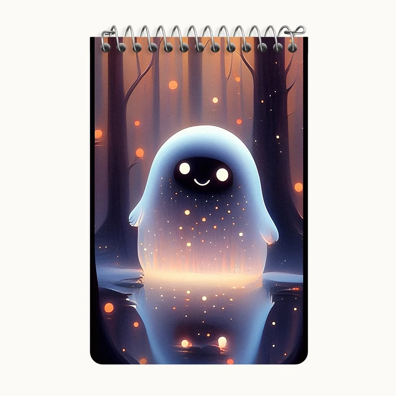 دفتر یادداشت 50 برگ خندالو طرح روح کوچولو کد F5784