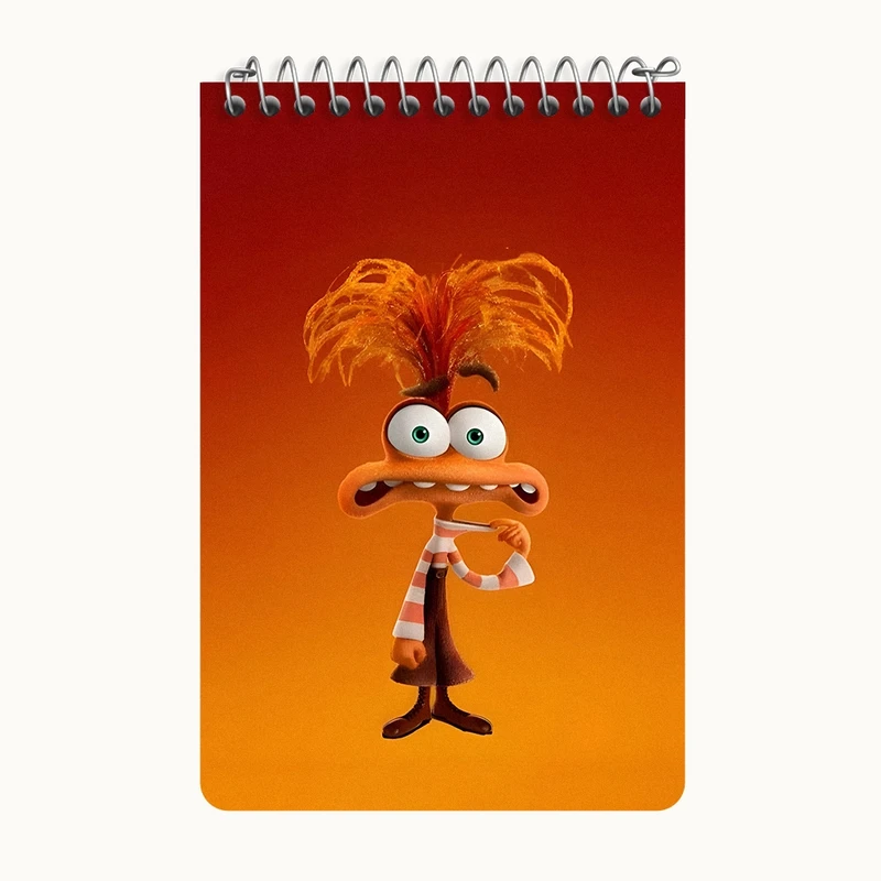 دفتر یادداشت 50 برگ خندالو طرح شخصیت اضطراب اینساید اوت کد F3344