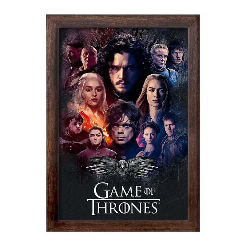 تابلو خندالو طرح گیم اف ترونز Game of Thrones  کد 2657