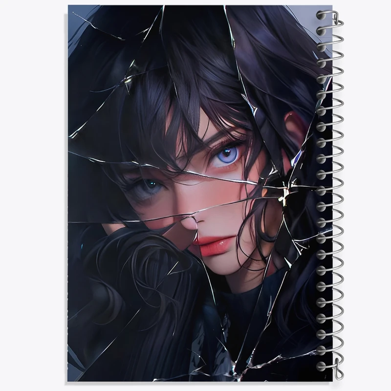 دفتر شطرنجی 50 برگ خندالو طرح دخترانه کد F9108