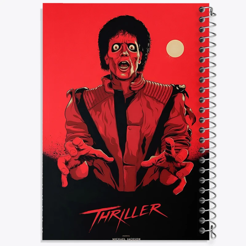 دفتر نقاشی 50 برگ خندالو طرح مایکل جکسون (Michael Jackson) کد F13549