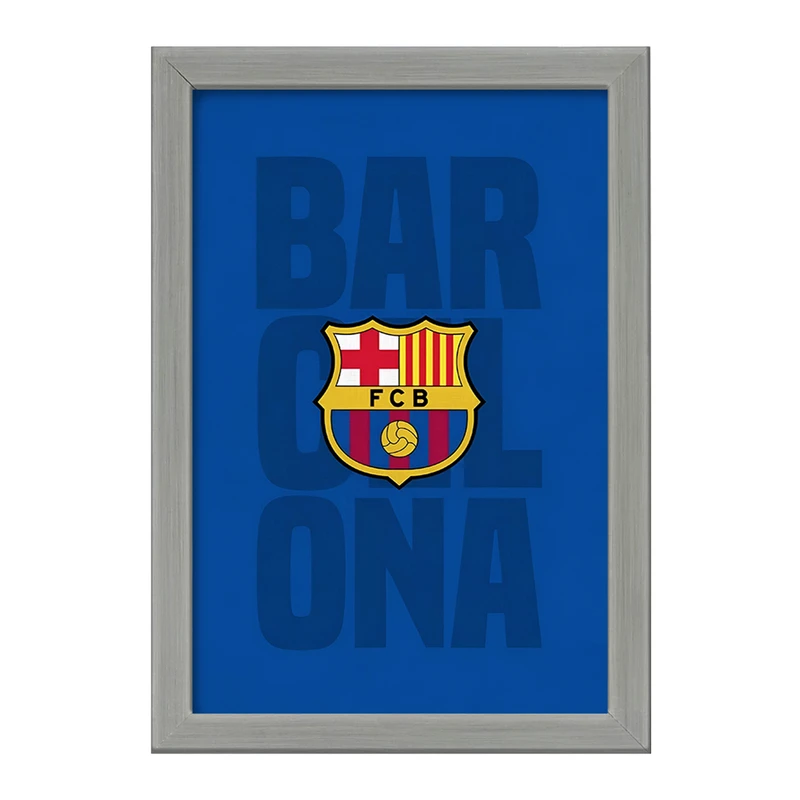 تابلو خندالو طرح بارسلونا (Barcelona) کد F6895