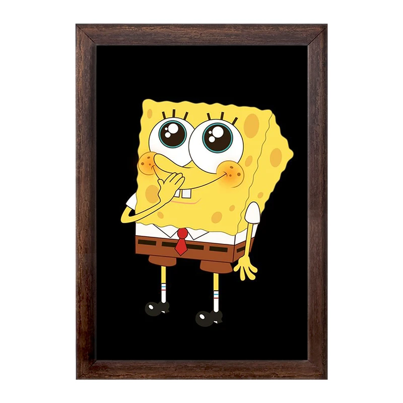 تابلو خندالو طرح باب اسفنجی  کد 1357