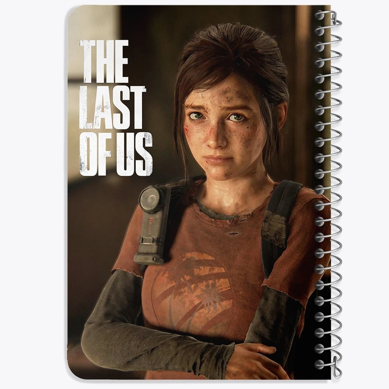 دفتر یادداشت 50 برگ خندالو طرح (The Last Of Us) آخرین بازمانده از ما کد N9332