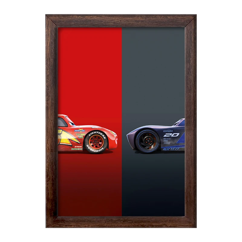 تابلو خندالو طرح ماشین ها (Cars) کد 36549