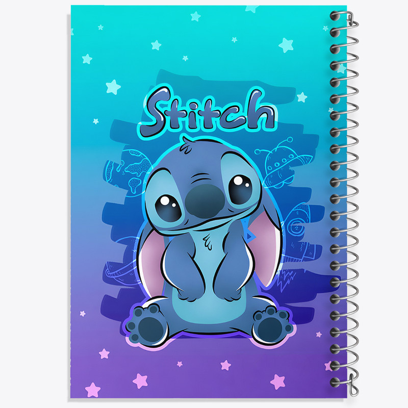 دفتر نقاشی 50 برگ خندالو طرح استیچ (Stitch) کد N8249