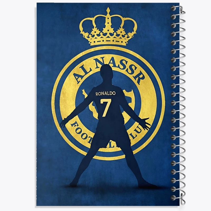 دفتر شطرنجی 50 برگ خندالو طرح کریستیانو رونالدو کد F14263